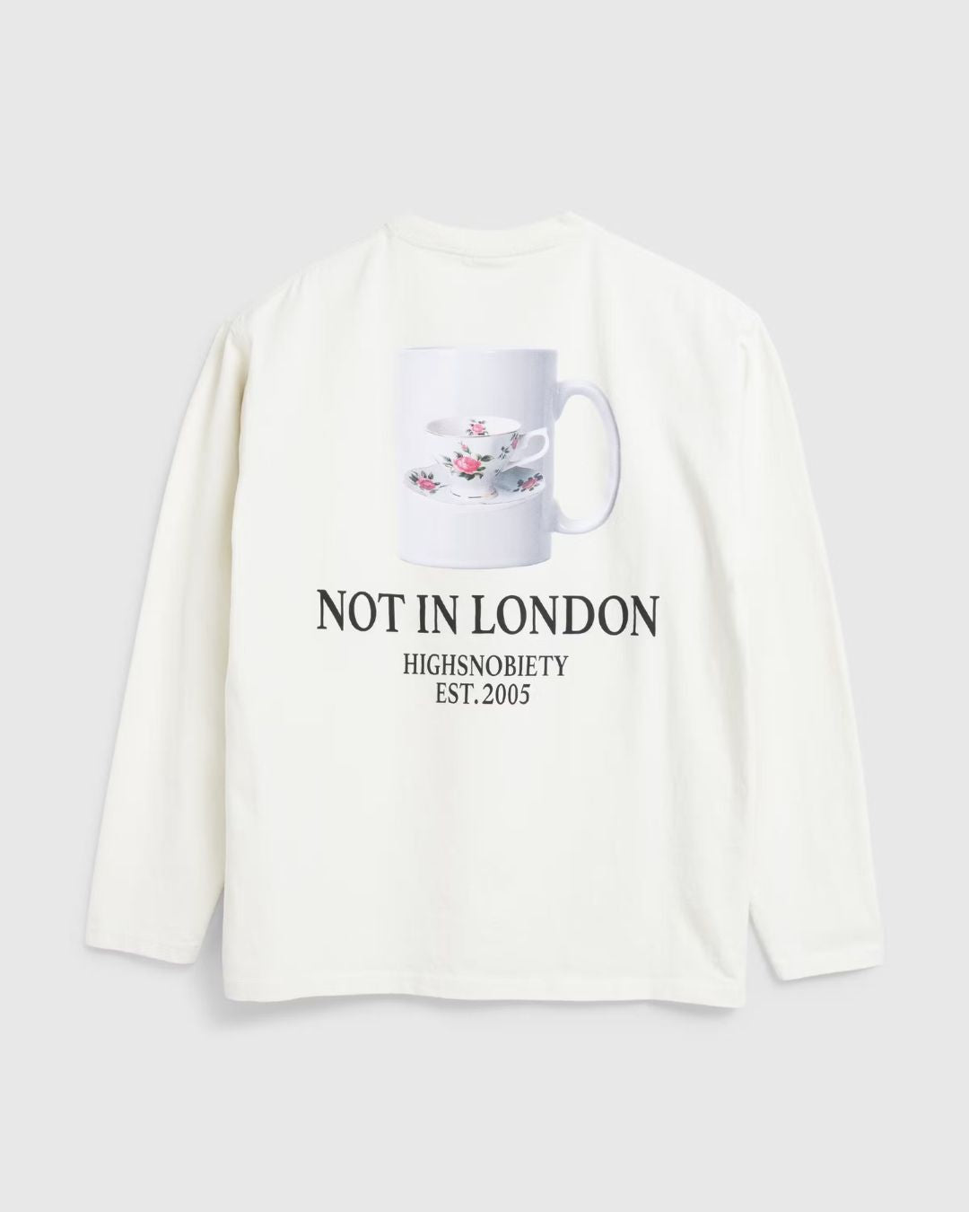 Tea Cup Long-Sleeve Tee（10月中旬を目処に発送）