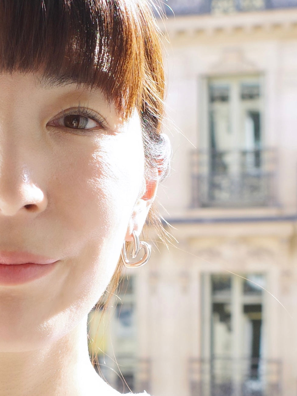 【再販リクエスト】Mon Cœur Earring Palladium
