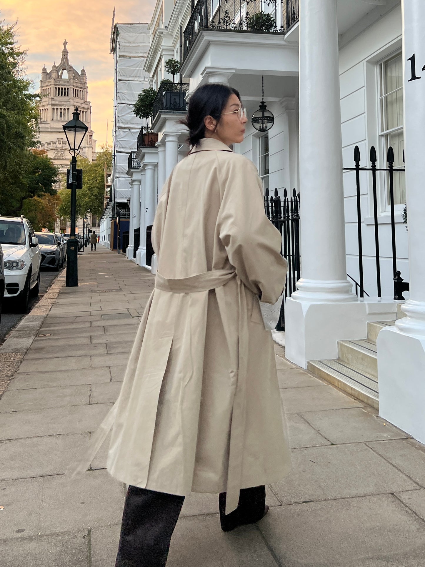 Lace Trench Coat（9月末〜10月上旬にかけて発送開始）