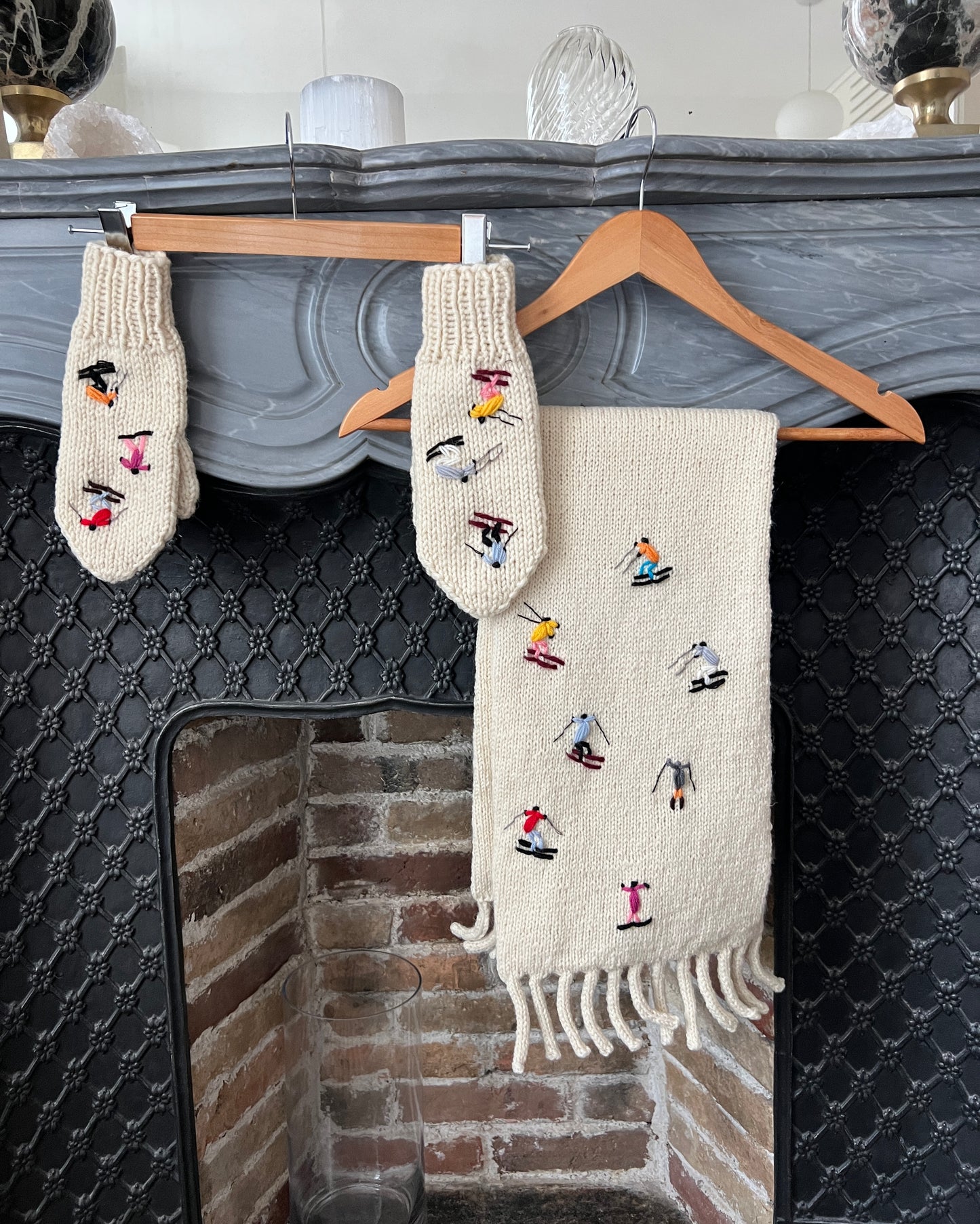 SKI SCARF (納期：1月下旬〜2月上旬までに発送開始)