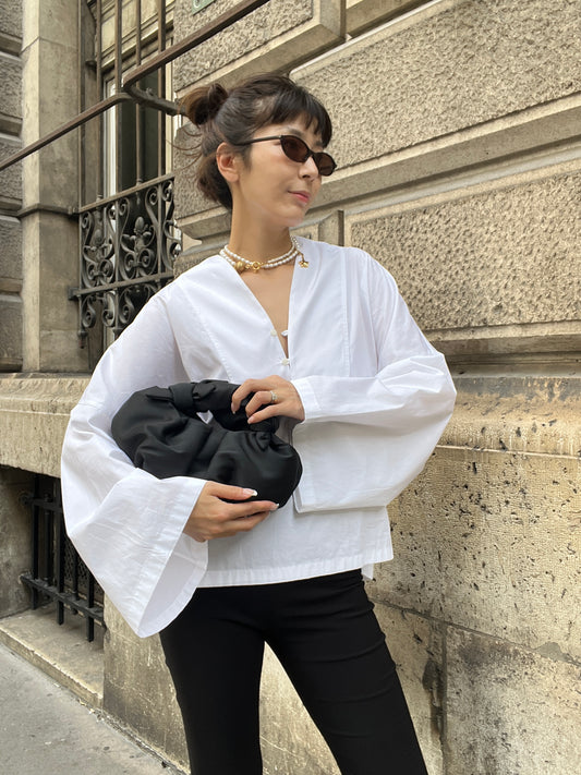 BERNATTA BAG: BLACK (MINI) (納期：7月上旬〜中旬発送)