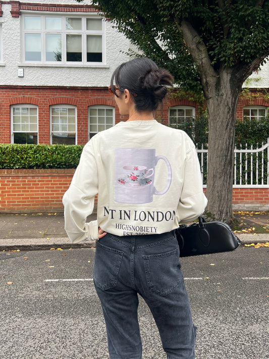 Tea Cup Long-Sleeve Tee（10月中旬を目処に発送）