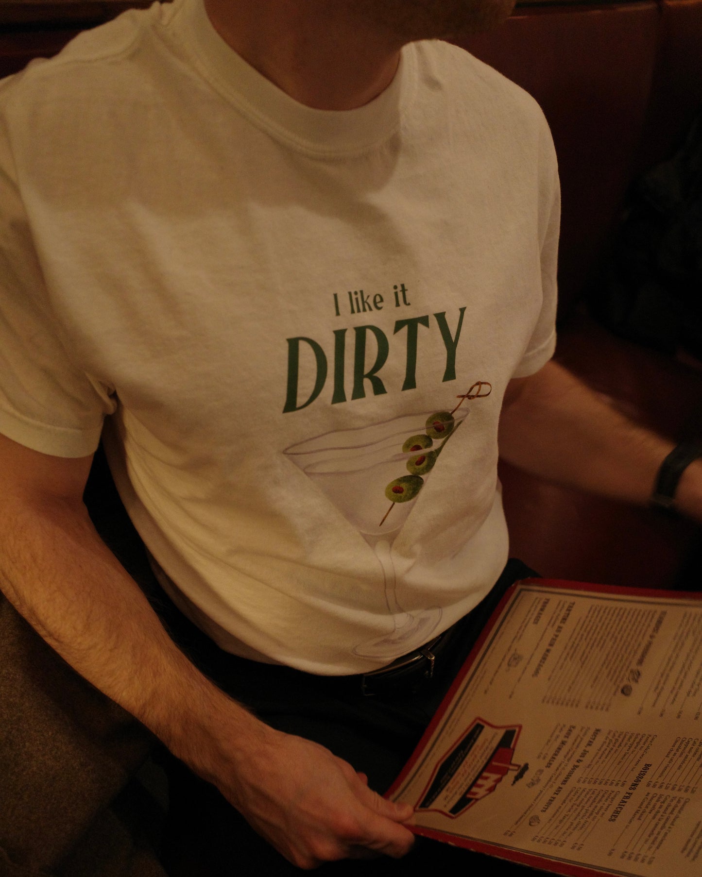 T-Shirt - Dirty Martini (2月中に発送)