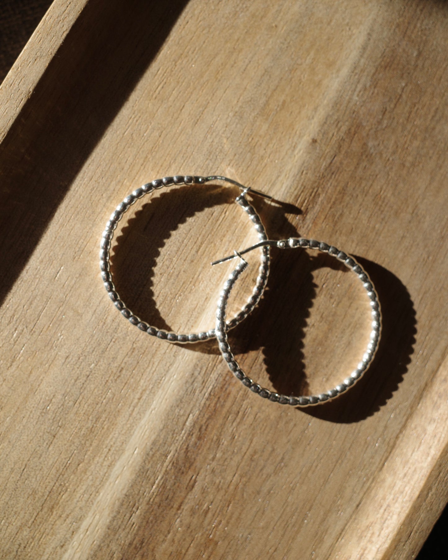 Silver Hoop Earring (2月下旬~3月上旬に発送)