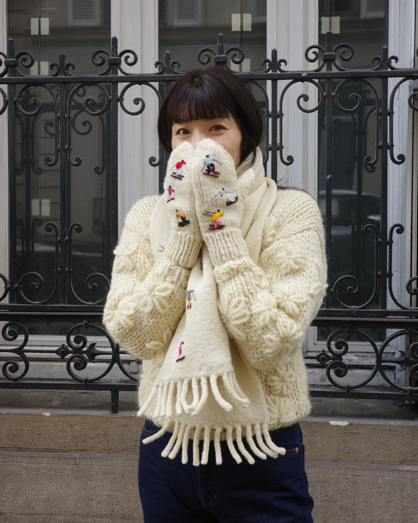 SKI MITTEN (納期：1月下旬〜2月上旬までに発送開始)