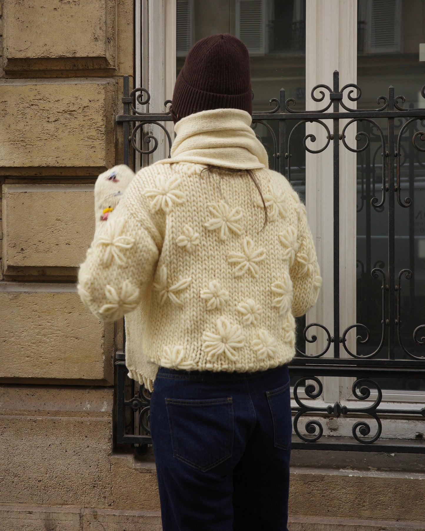 SKI SCARF (納期：1月下旬〜2月上旬までに発送開始)