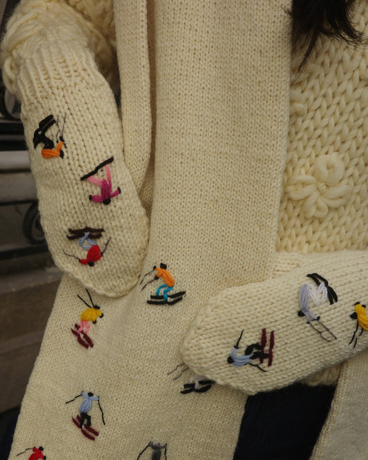 SKI MITTEN (納期:1月下旬〜2月上旬までに発送開始)